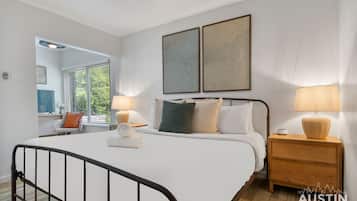 1 soveværelse, skrivebord, strygejern/strygebræt, gratis Wi-Fi