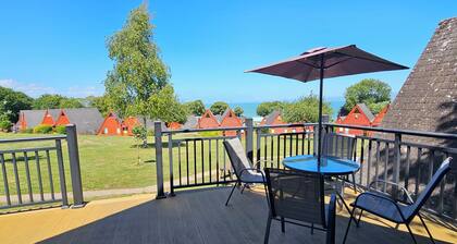 Scandi style timber chalet