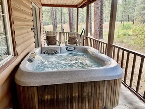Cabin, 3 Bedrooms | Terrace/patio