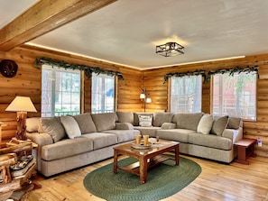 Hytte, 3 soverom | Oppholdsområde