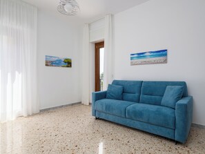 Comfort Apartment, Balcony, City View | Living area - Zephiro (Piano di Sorrento)