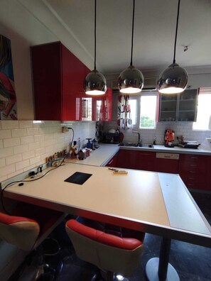 Oven, stovetop, dishwasher