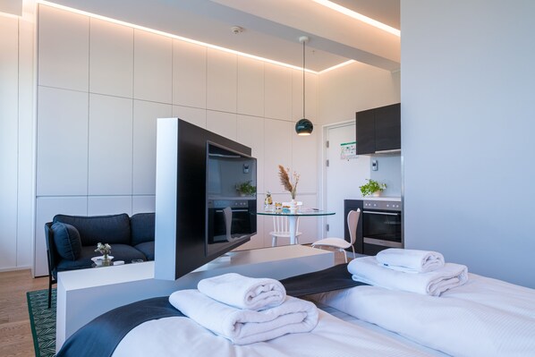 Ilmainen Wi-Fi, vuodevaatteet, pääsy pyörätuolilla