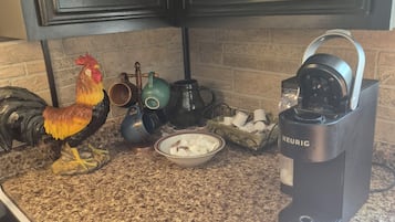 Microwave, oven, stovetop, paper towels