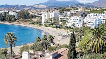 Ligstoelen, strandlakens