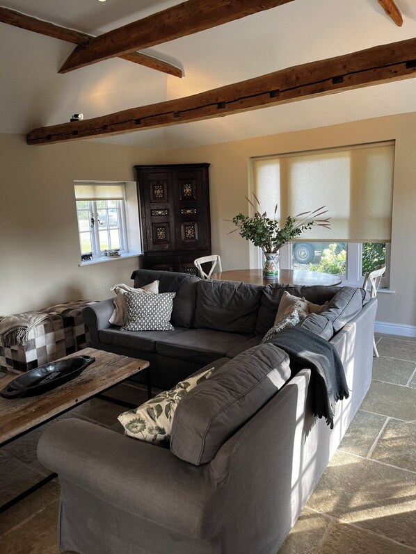 TV connectée, cheminée