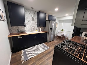 Microwave, oven, stovetop