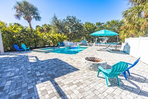 Außenpool, beheizter Pool