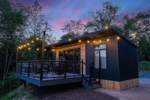 Terrace/patio - Twilight Haven | Nature, Hot Tub, Hiking, Panoramic Views (Shippenville)