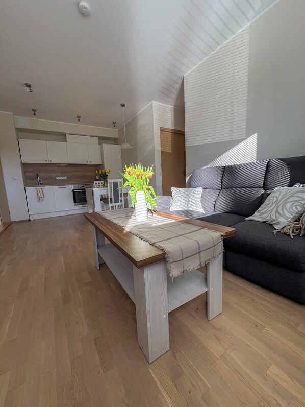 Living area - Maramaa Home Viljandi - Cozy Central Stay (Viljandi)