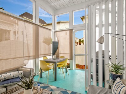 Barefoot And Brushstrokes-30A-Golf Cart- Heated Pool-Bikes-Beach gear