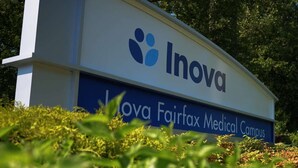 A sign for Inova Fairfax Medical Campus.