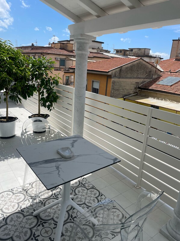 Chambre simple | Terrasse/patio