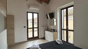 2 Schlafzimmer, Zimmersafe, Reisekinderbett, kostenloses WLAN