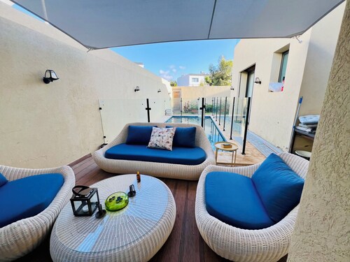 Luxury Villa at Bahia Golf Beach in bouznika with your private pool