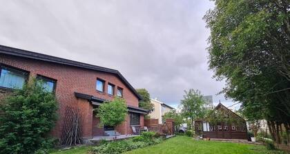 Bright Double Room in DT Serene Villa near Oslo | Lillestrøm K1