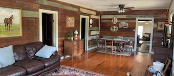 Secluded 3/2 farmhouse with scenic patio, wildlife on private acreage