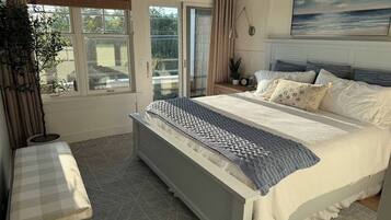 2 bedrooms, iron/ironing board, travel crib, WiFi