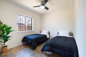 2 bedrooms, desk, iron/ironing board, free WiFi