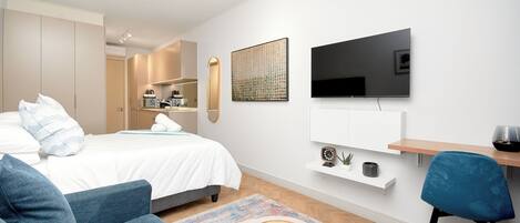 1 Schlafzimmer, Bügeleisen/Bügelbrett, WLAN, Bettwäsche