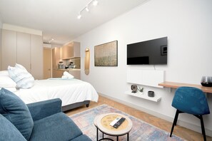 1 chambre, fer et planche à repasser, Wi-Fi, draps fournis