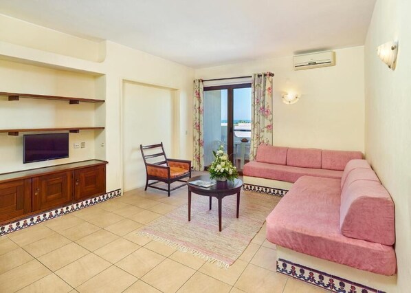 Basic-Apartment, 1 Schlafzimmer | Wohnbereich