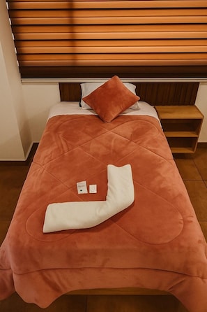 Habitación individual básica | Escritorio, espacio para trabajar con laptop y wifi gratis