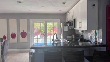 Microwave, oven, stovetop