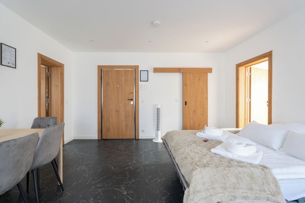 Standard Apartment | Living area | Heated floors, offices