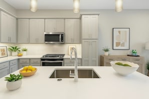 Micro-ondas, fogão, cooktop, lava-louças