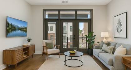 Charming 1-bedroom apartment with fitness room, WiFi in South End Charlotte