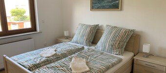 Beautiful apartment with terrace and garden