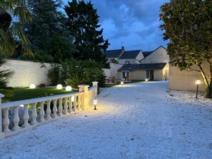 Overnatningsstedets område