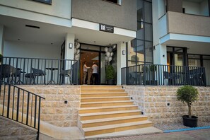 Facciata della struttura