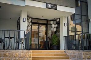 Facciata della struttura