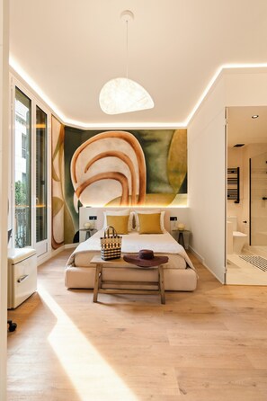 2 عدّة غرف نوم ومكواة/لوح كي وواي فاي وملاءات أسرّة