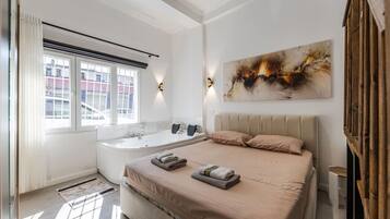 1 Schlafzimmer, kostenloses WLAN, Bettwäsche