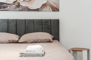 1 Schlafzimmer, kostenloses WLAN, Bettwäsche