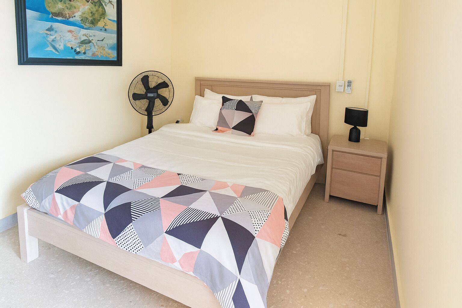 Economy Double Room | Blackout curtains, iron/ironing board, free WiFi