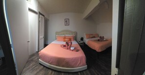 2 多间卧室、熨斗/熨衣板、WiFi、床单