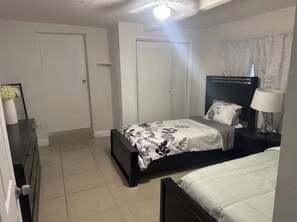 2 habitaciones, wifi y ropa de cama 