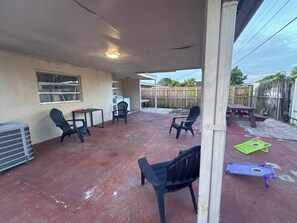 Outdoor dining