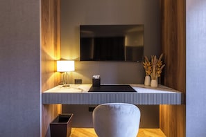 Junior Studio Suite, City View | In-room safe, desk, laptop workspace, soundproofing