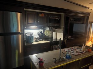 Microwave, oven, stovetop
