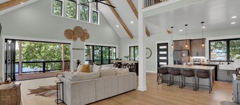 Luxurious Lakefront retreat with own private dock.
