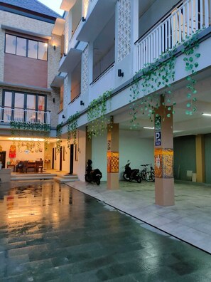 Façade de l’hébergement