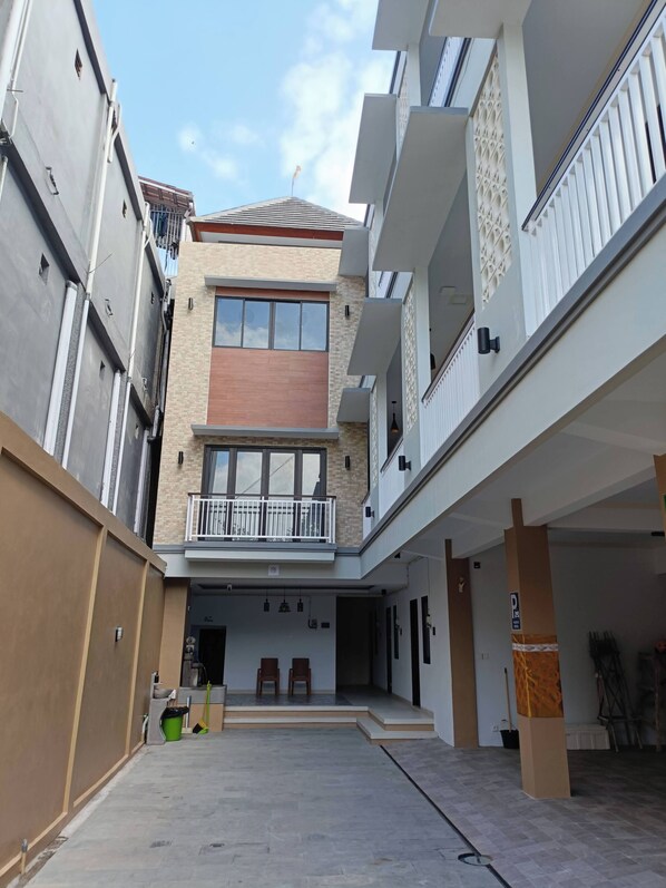 Voorkant van accommodatie