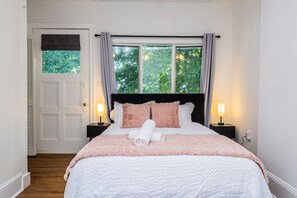 4 bedrooms, iron/ironing board, travel crib, WiFi
