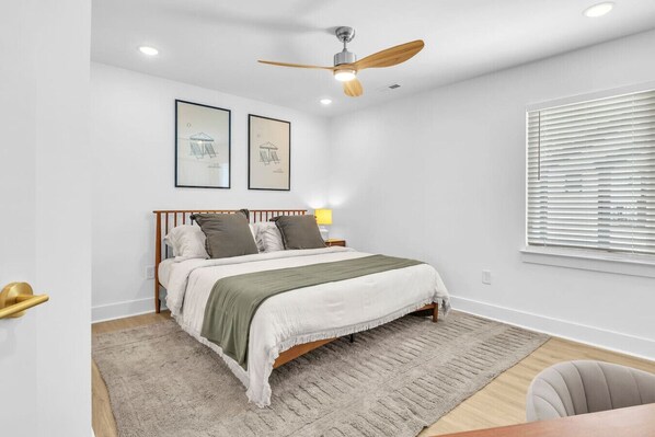 Desk, iron/ironing board, travel crib, WiFi