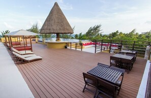 Outdoor dining - Private Pool Penthouse in the heart on PDC (Playa del Carmen)